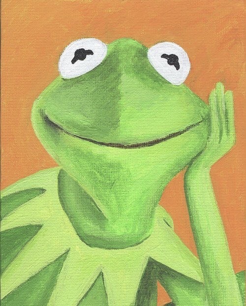 mad kermit the frog